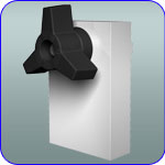 UNI-T-Fence stop block